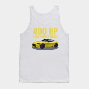 400 HP Rear wheel drive Z Tank Top